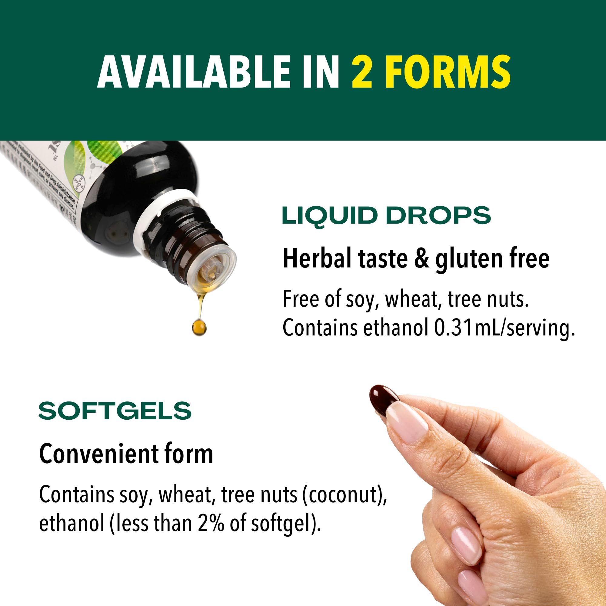 Iberogast softgels daily-dose in-hand shows easy, routine gut support.