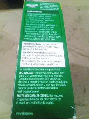 Close-up of IBgard label highlighting Site-Specific Targeting (SST) technology