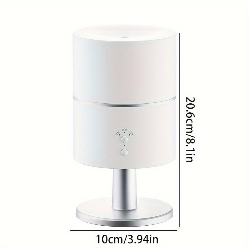 IBRISFULHOM aroma-diffuser-desk-setup highlights compact design for desks
