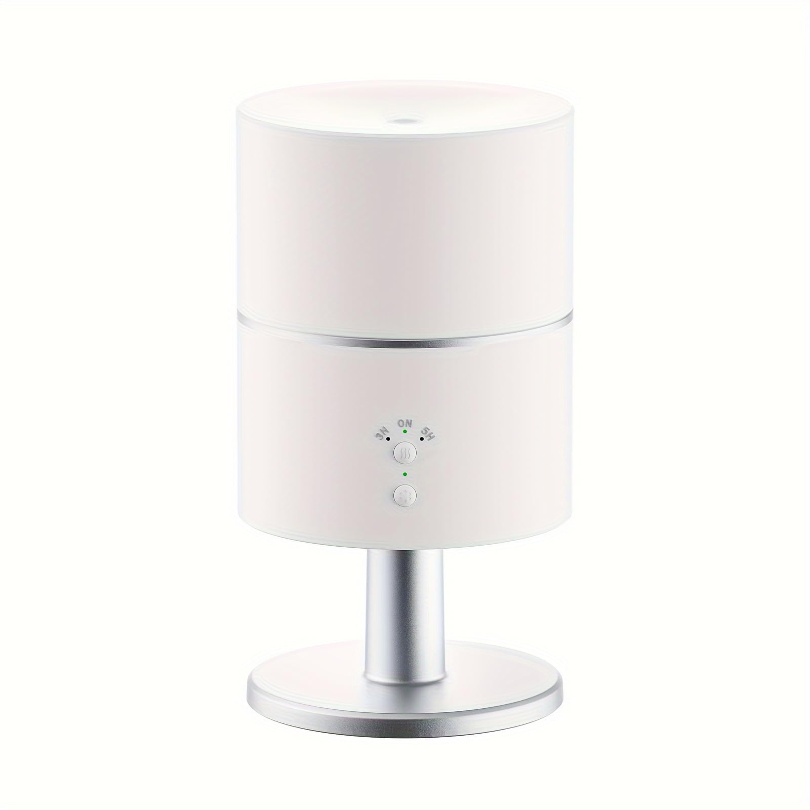 IBRISFULHOM aroma diffuser-lamp demonstrates calming illumination for living spaces