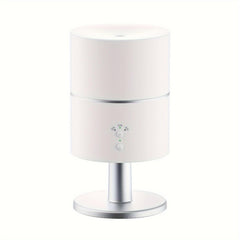 IBRISFULHOM aroma diffuser-lamp demonstrates calming illumination for living spaces