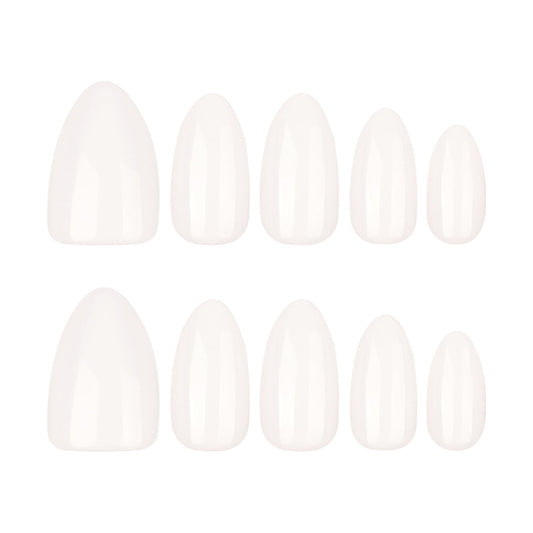 Icebobo nails close-up almond shape for quick glam