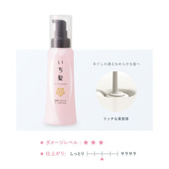 Ichikami Kracie Japanese Grass Essence ingredients visualization for healthy hair