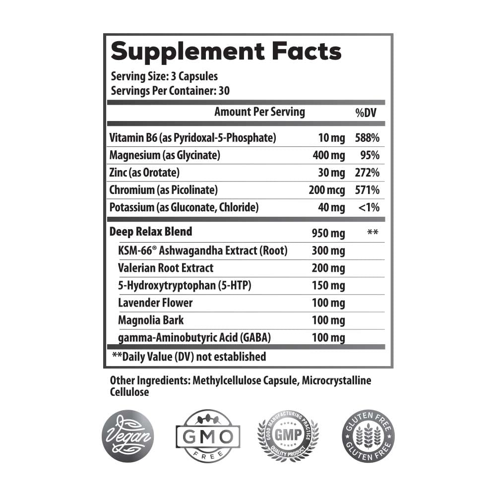 Melatonin-free label on Ideal Infusion packaging