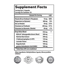 Melatonin-free label on Ideal Infusion packaging