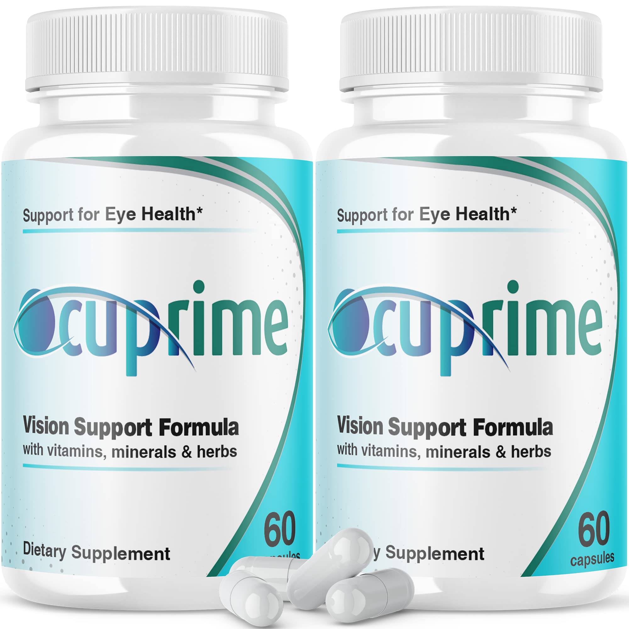 IDEAL PERFORMANCE Ocuprime 2-Pack box and bottle – 120 capsules