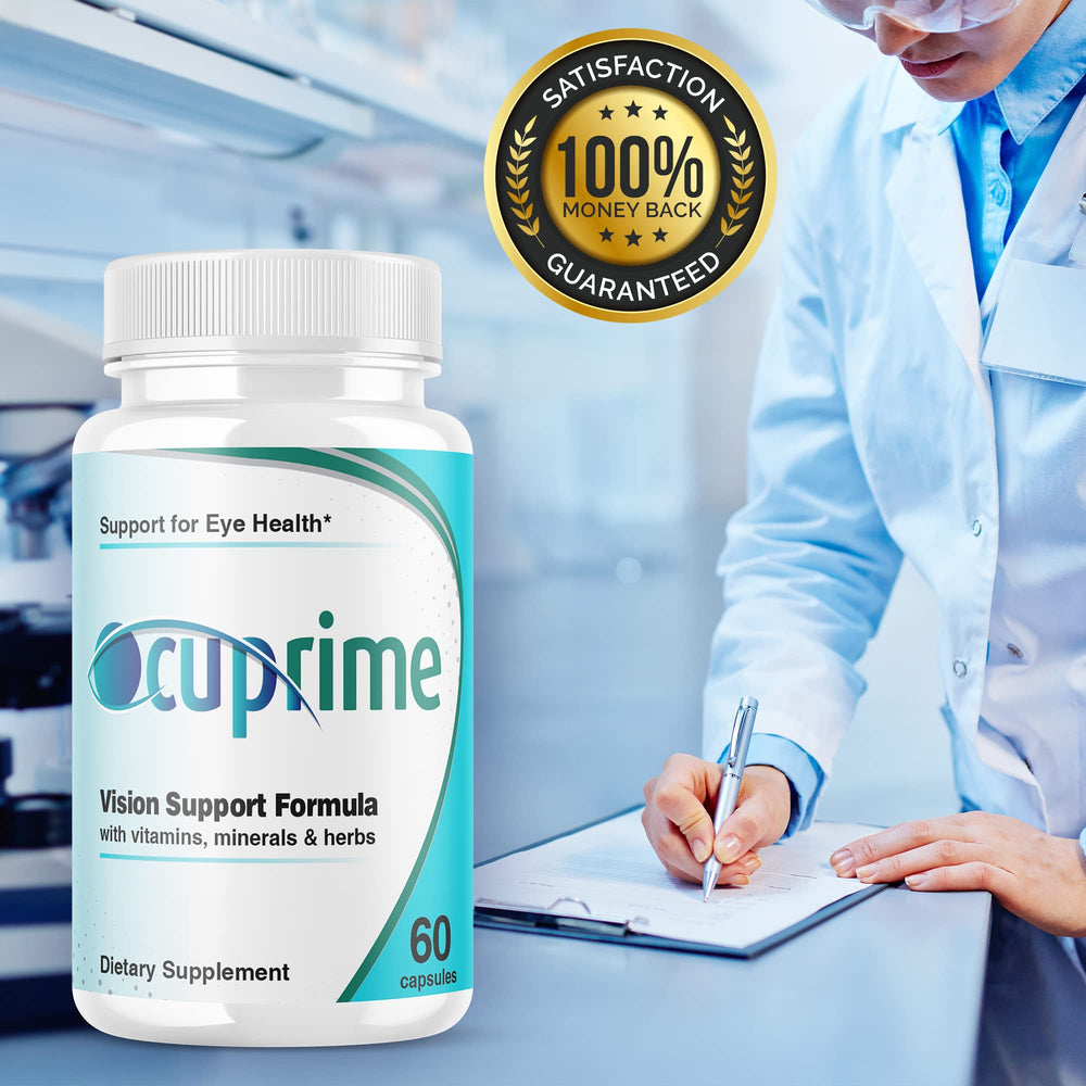 Ocuprime Vision Supplement packaging and labeling