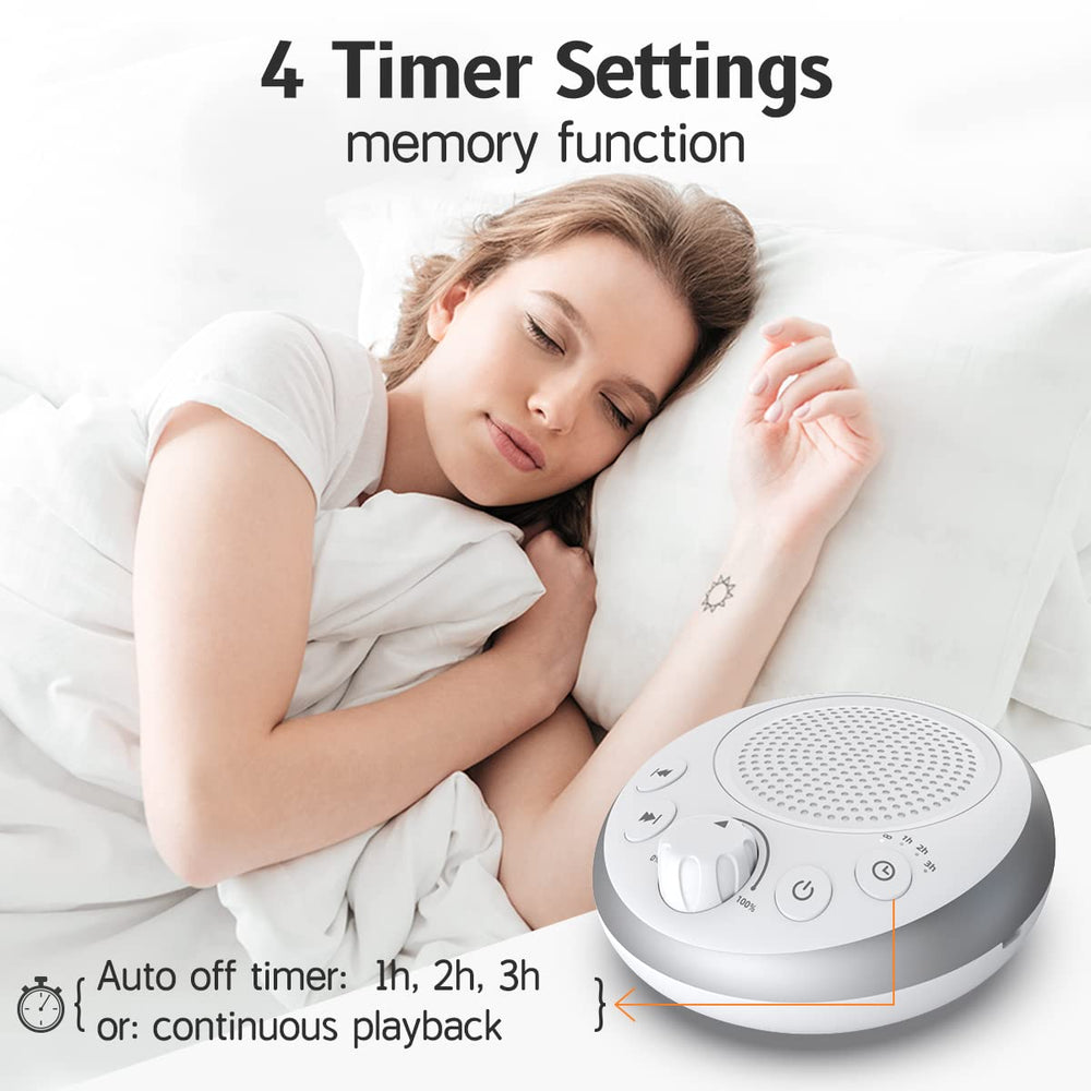 iDealSleep auto-off timer display showing timer options for energy efficiency