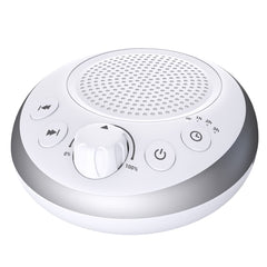 iDealSleep pink noise machine closeup of front controls for easy sleep setup