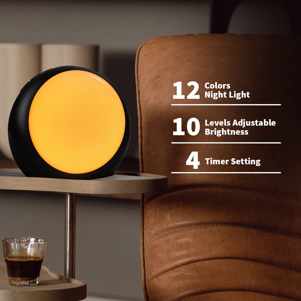 IdealSleep adjustable brightness levels for ambient lighting