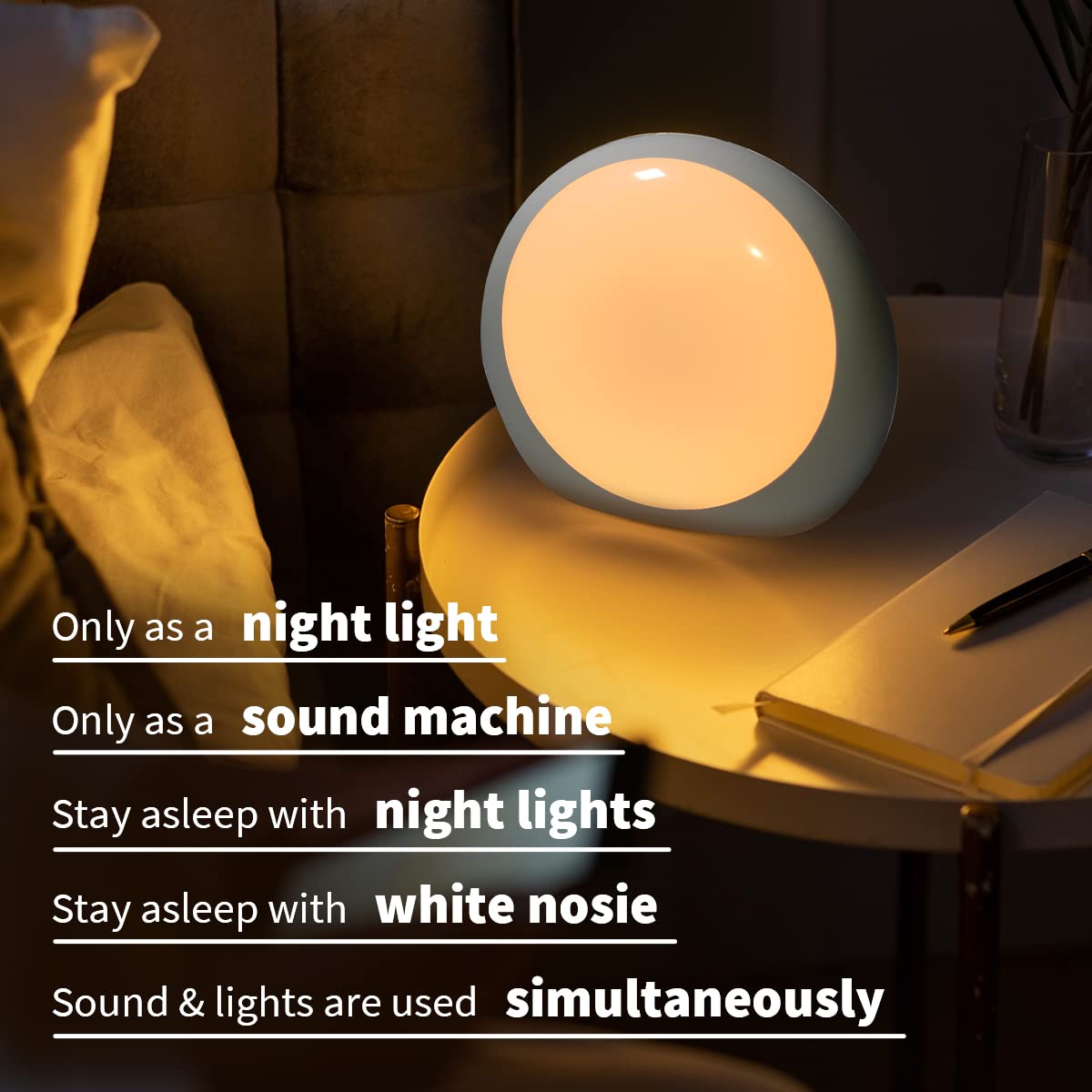 iDealSleep timer-memory-function ensures last settings remember on return.