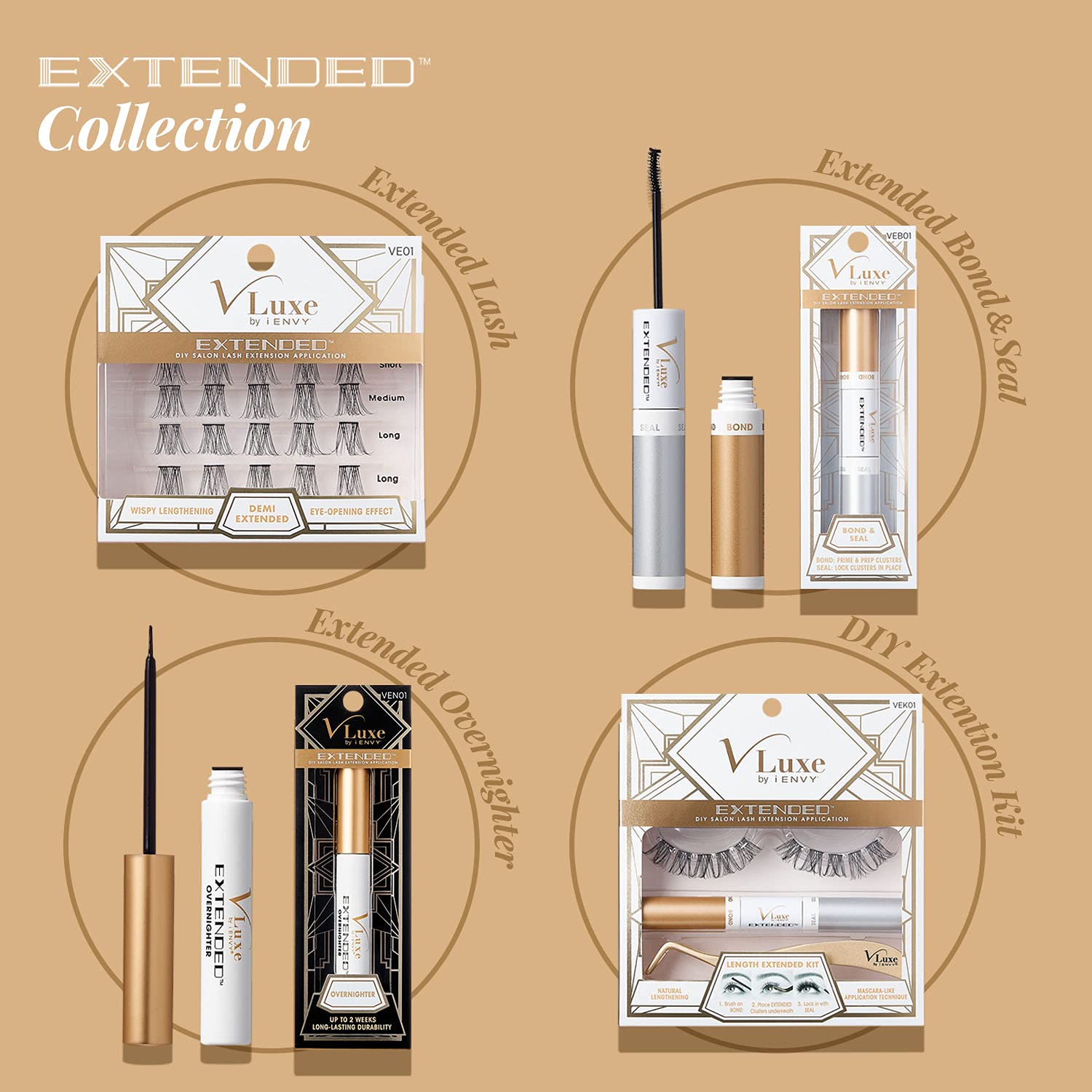 i•ENVY DIY Eyelash Overnighter cruelty-free kit supports budget-friendly DIY glam