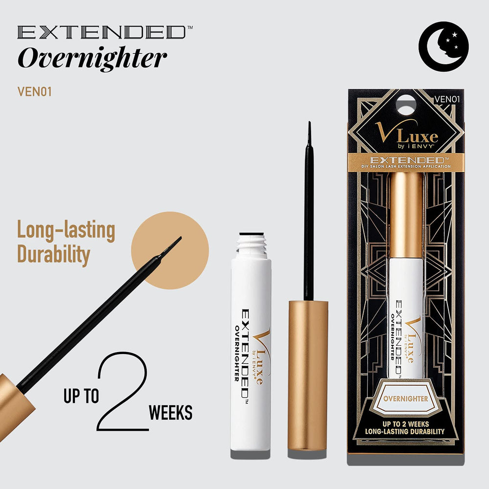 i•ENVY DIY Eyelash Overnighter close-up of microfibers for a natural look