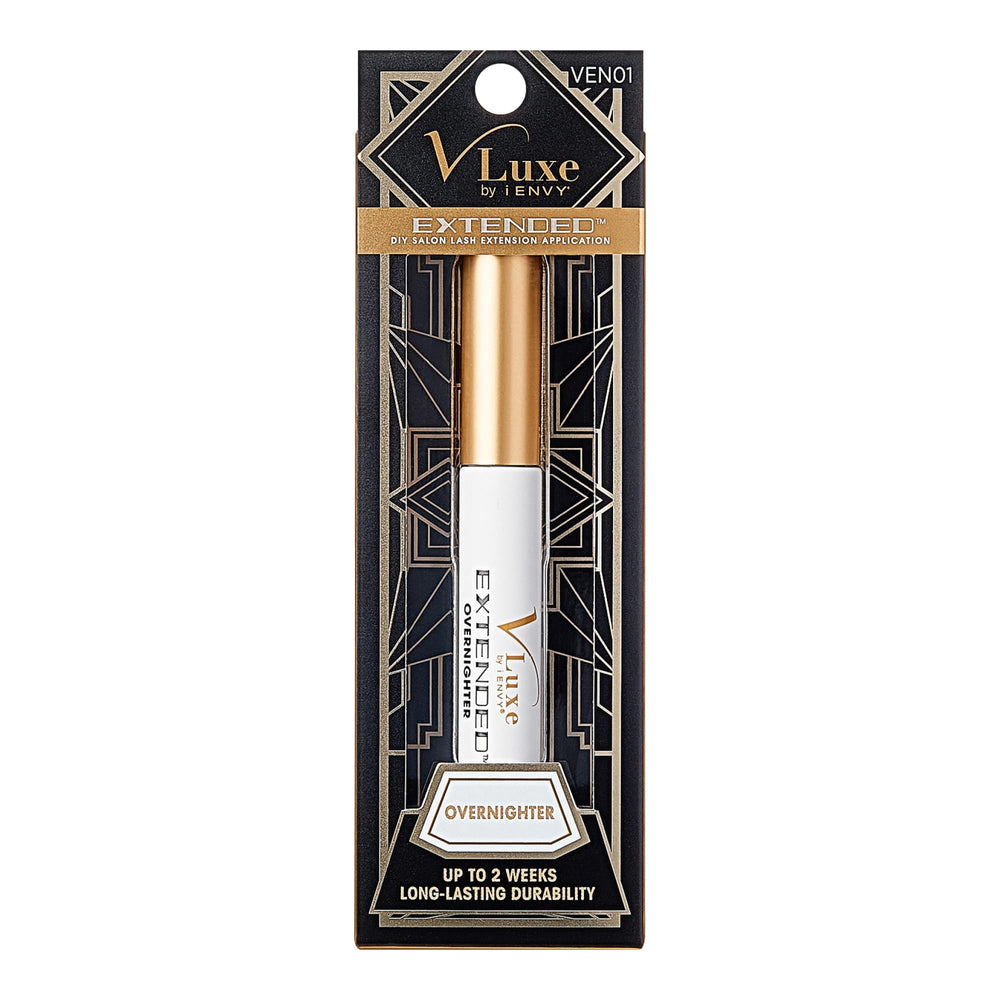 i•ENVY DIY Eyelash Overnighter packaging displays a ready-to-use at-home lash kit
