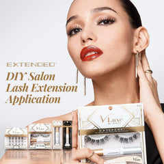 i•ENVY DIY Eyelash Overnighter underlash application demonstrates comfortable wear