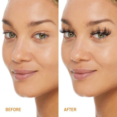 i•ENVY Extended Real Mink Lash Clusters soft mink wisps for comfortable wear.