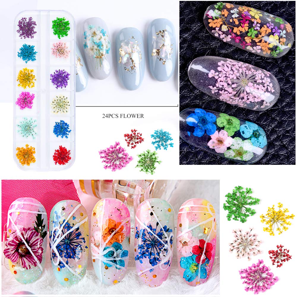 iFancer dried flowers for resin pours – delicate petals add depth
