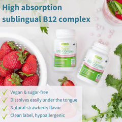Three forms of B12: methylcobalamin, adenosylcobalamin, hydroxocobalamin
