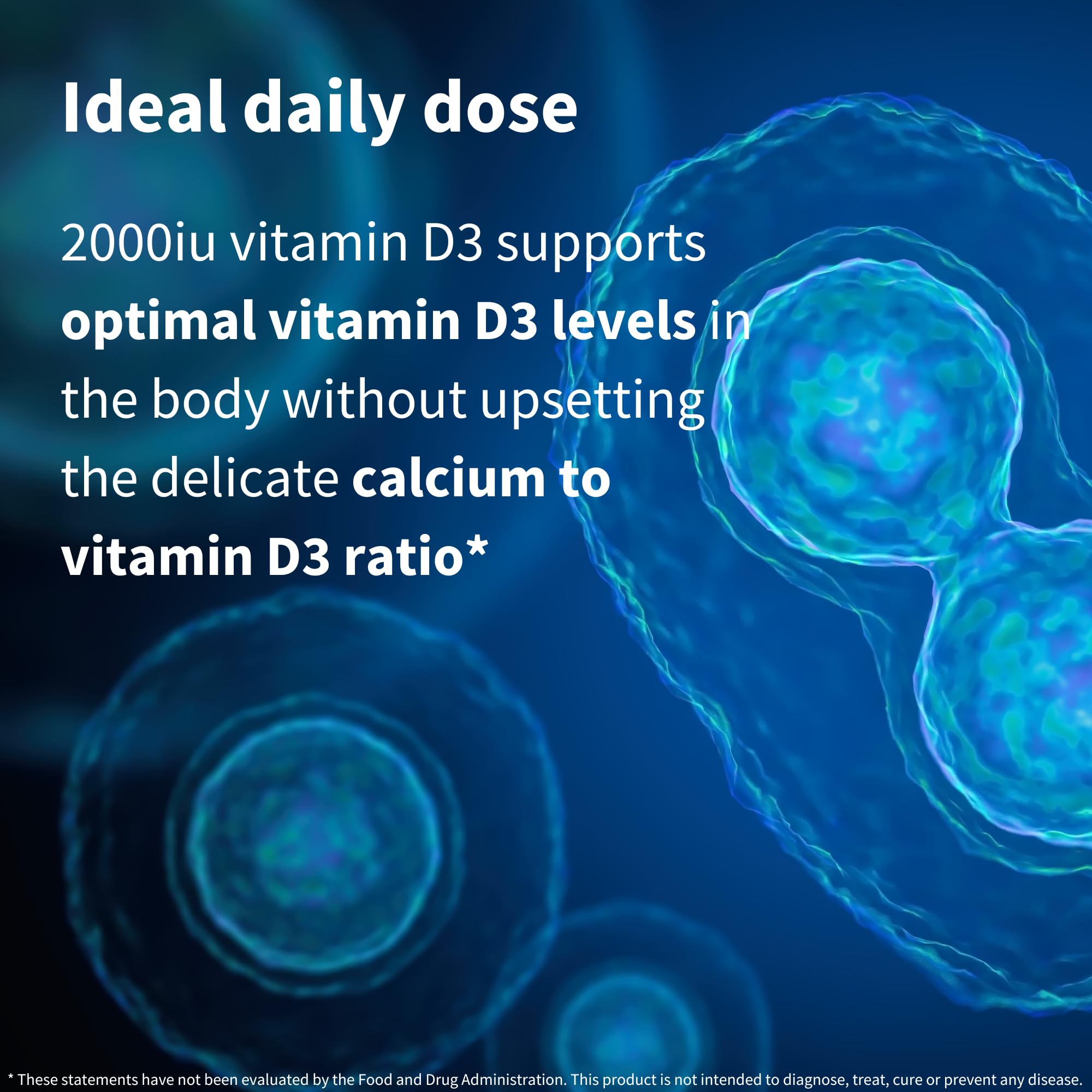 Igennus Vitamin D3 bottle with 365 small tablets