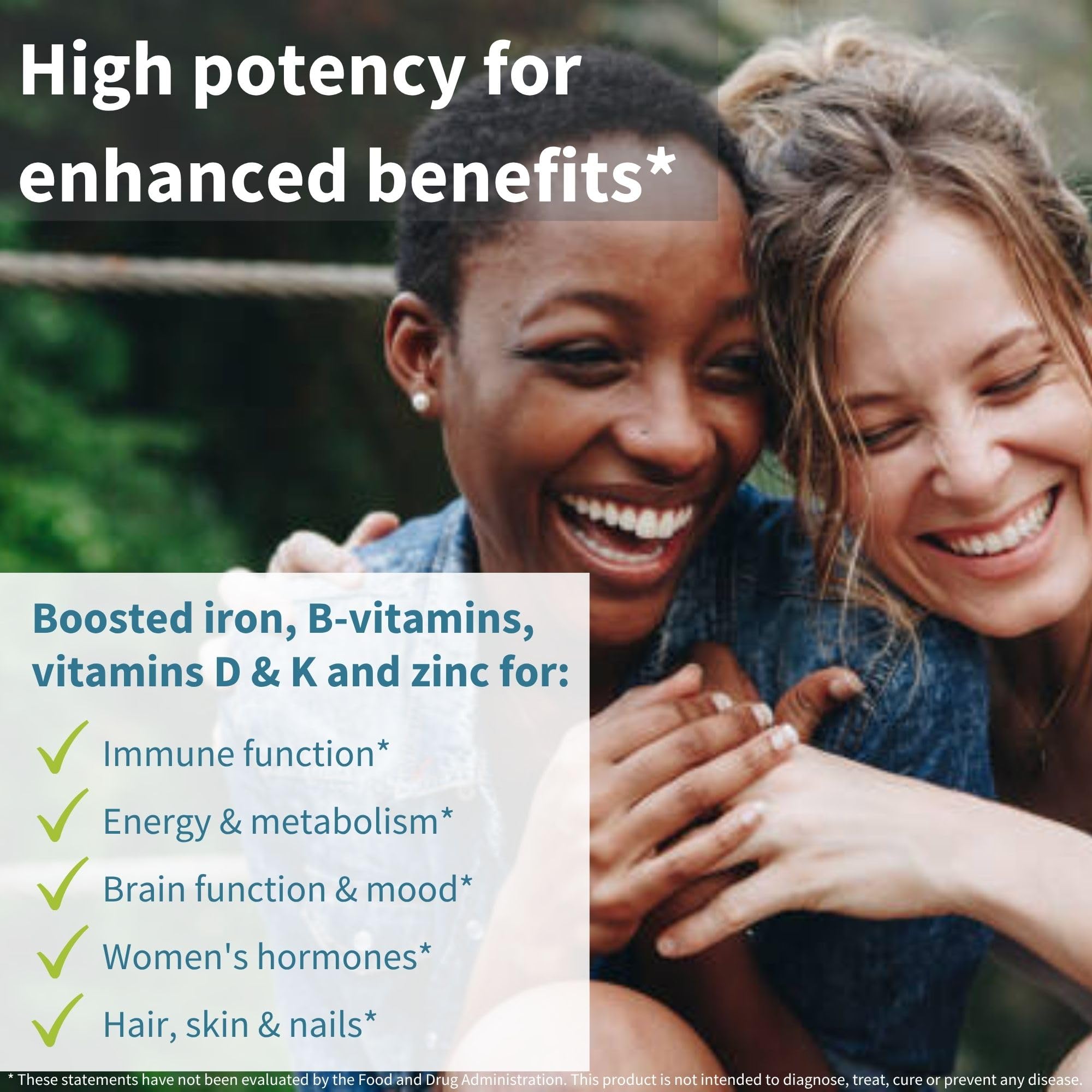 High-potency methylated multivitamin for women (60 tabs) product image