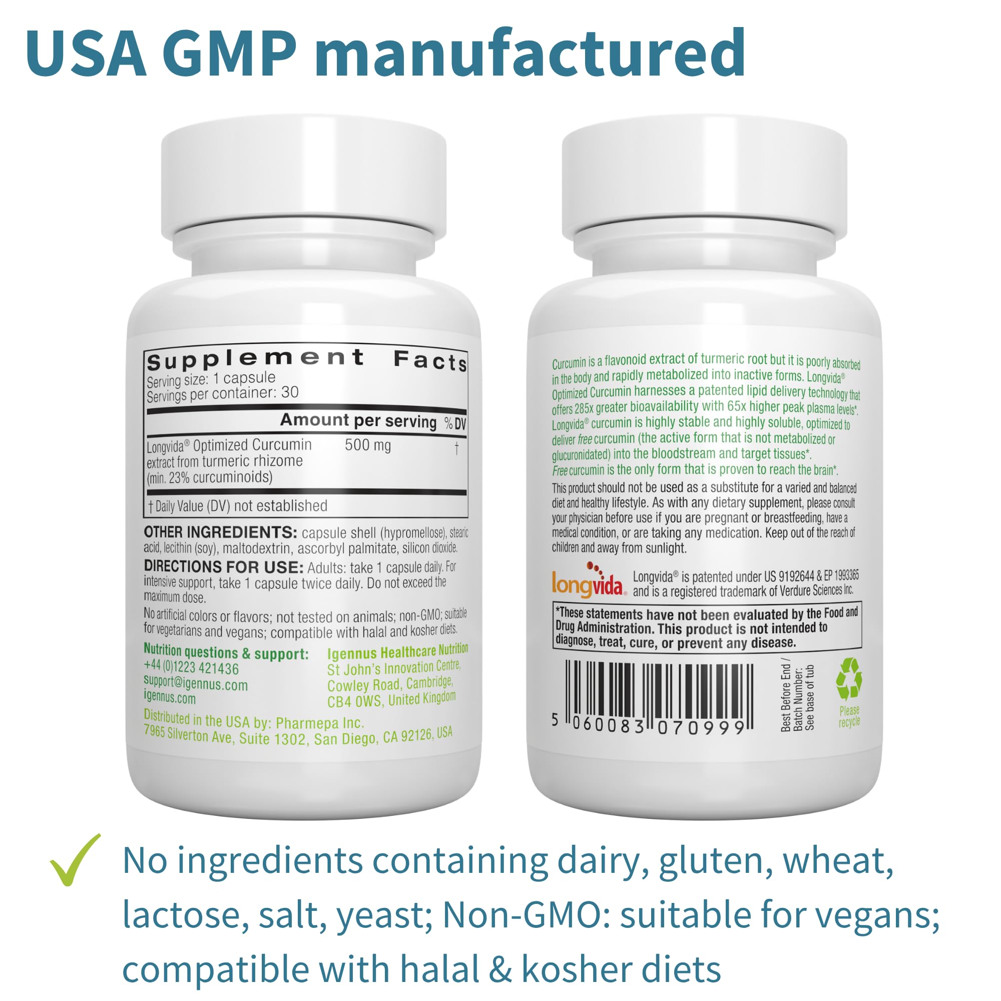 Graphic comparing bioavailability and plasma levels