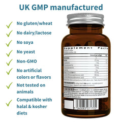 Igennus Ultra Pure Omega-3 EPA 500mg UK GMP manufacturing claim