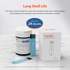 iHealth no-coding required testing visual emphasizing quick start.