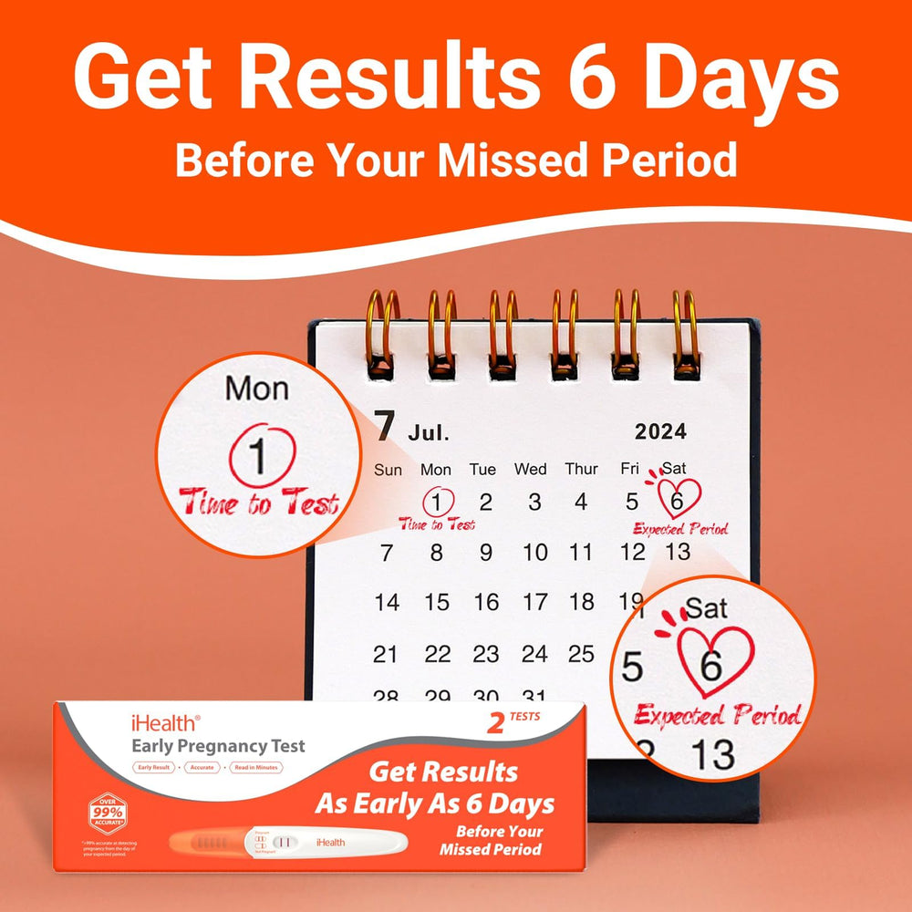 Close-up of dip test and 3-step instructions