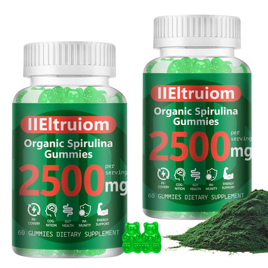 IIEltruiom Spirulina Gummies bottle front view