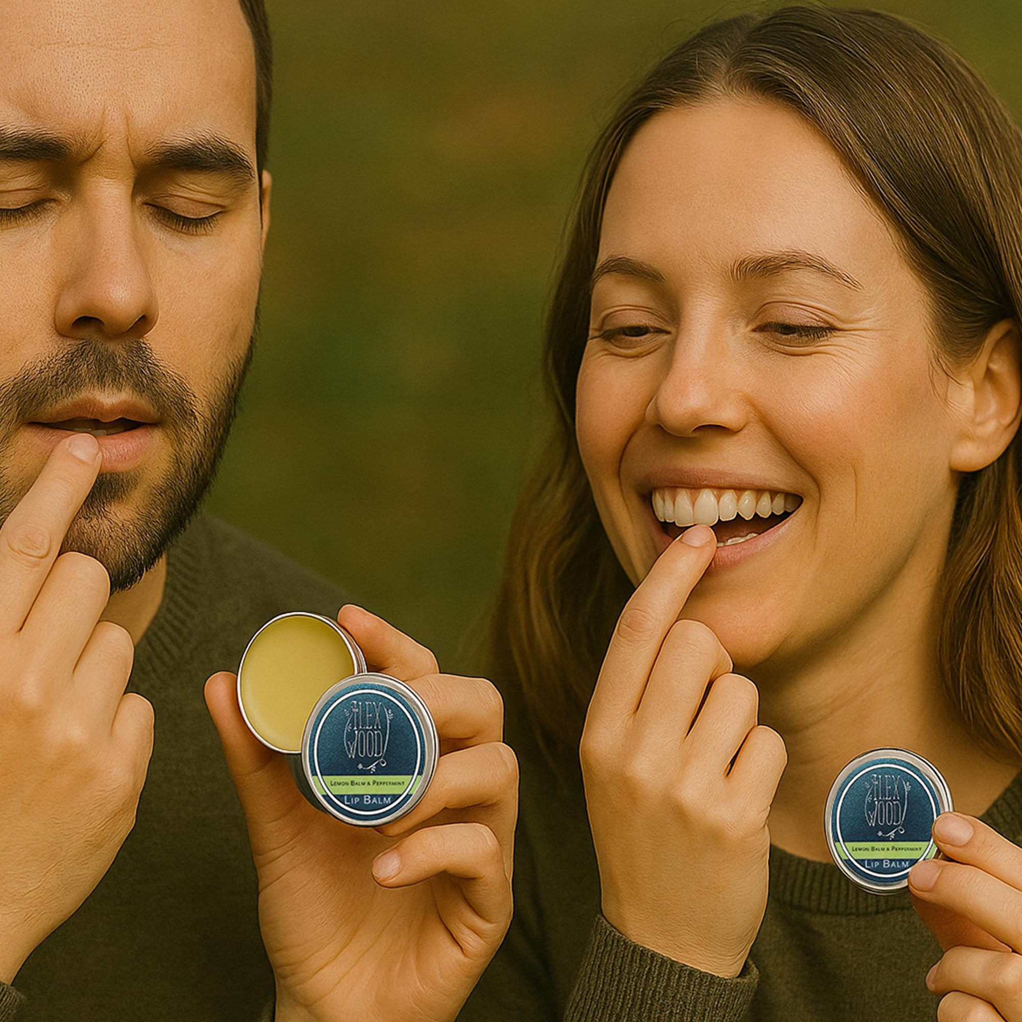 The Ilex Wood mint scent image conveys a refreshing aroma and energizing feel