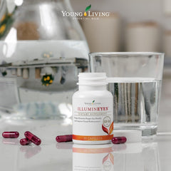 IlluminEyes bottle featuring lutein and zeaxanthin