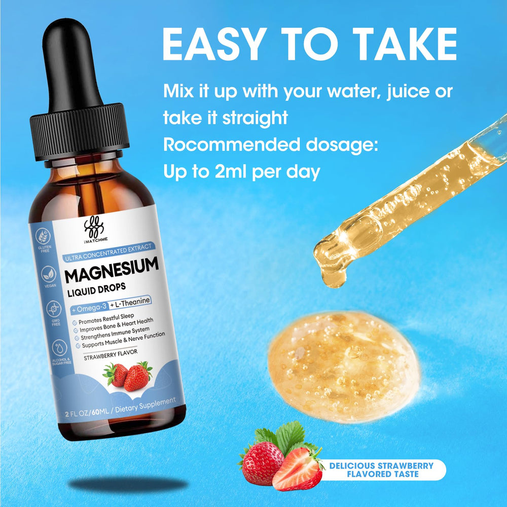 Usage guide illustrating the 2 ml daily dosage