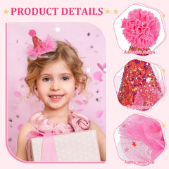 IMIKEYA soft fabric hair clip 1 gentle on delicate hair, comfortable to wear.