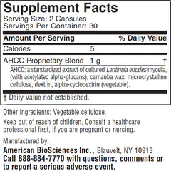 Back panel showing nutrition and ingredients
