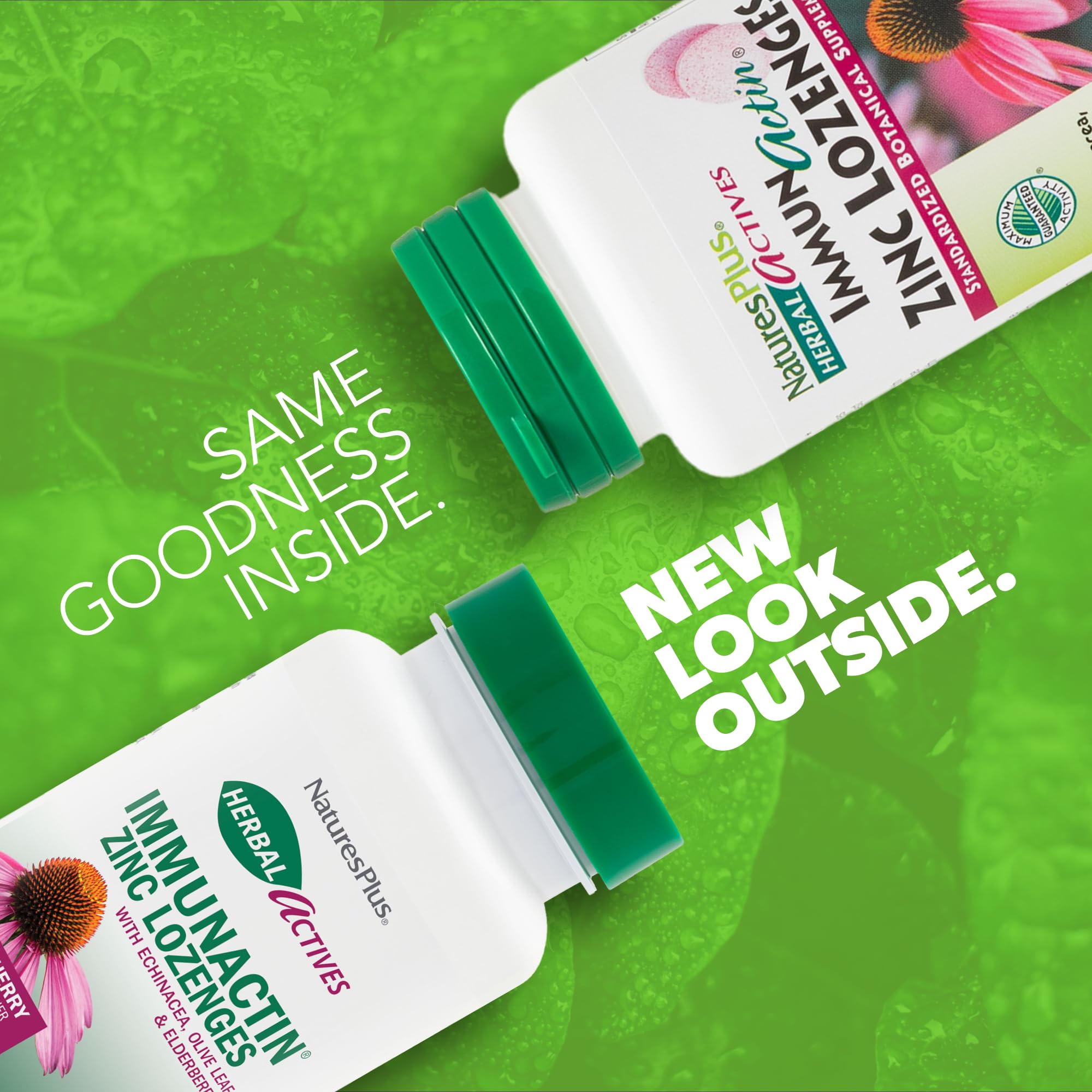 Supplement facts and ingredients for ImmunActin Zinc Lozenges