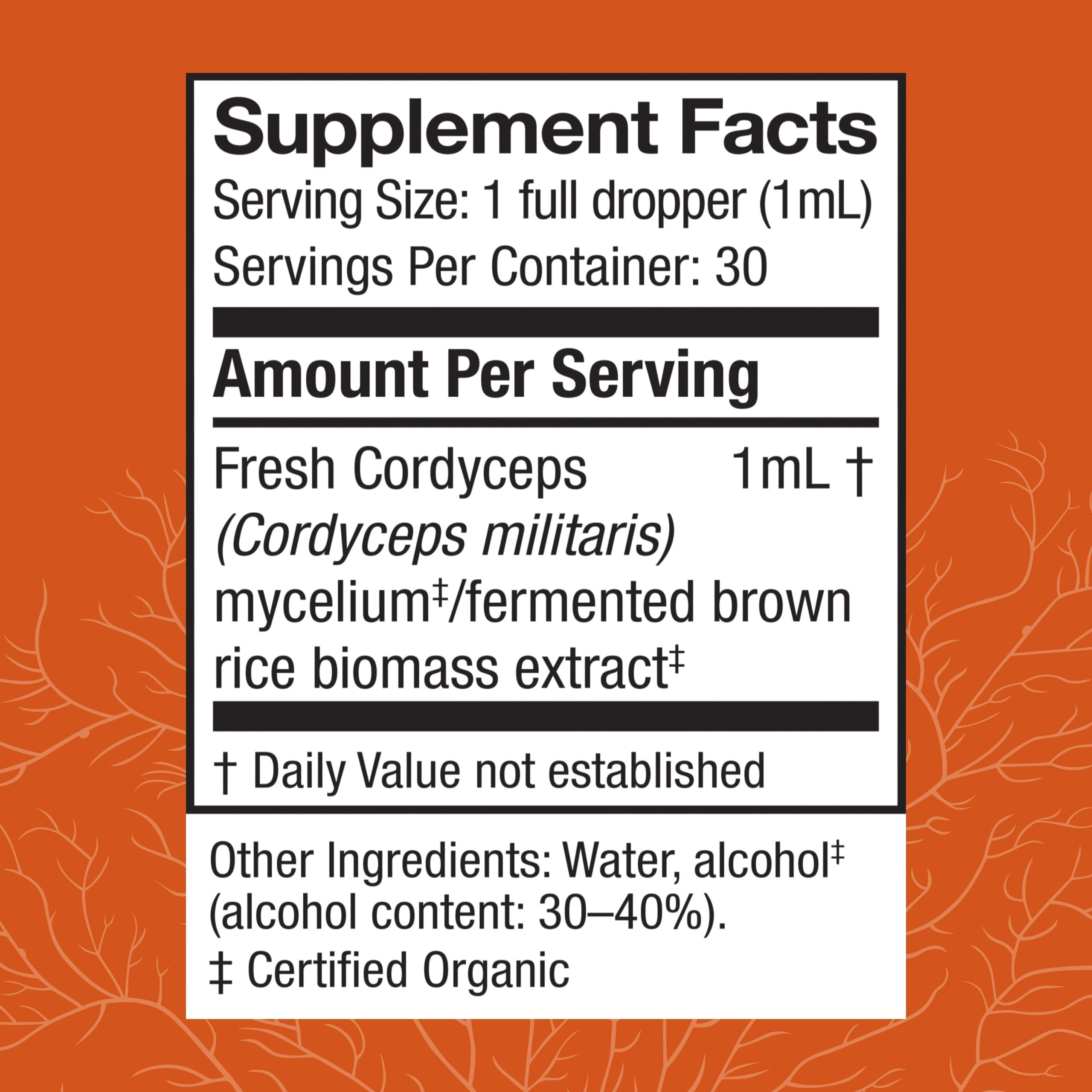 Immune and energy support with Cordyceps