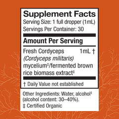 Immune and energy support with Cordyceps