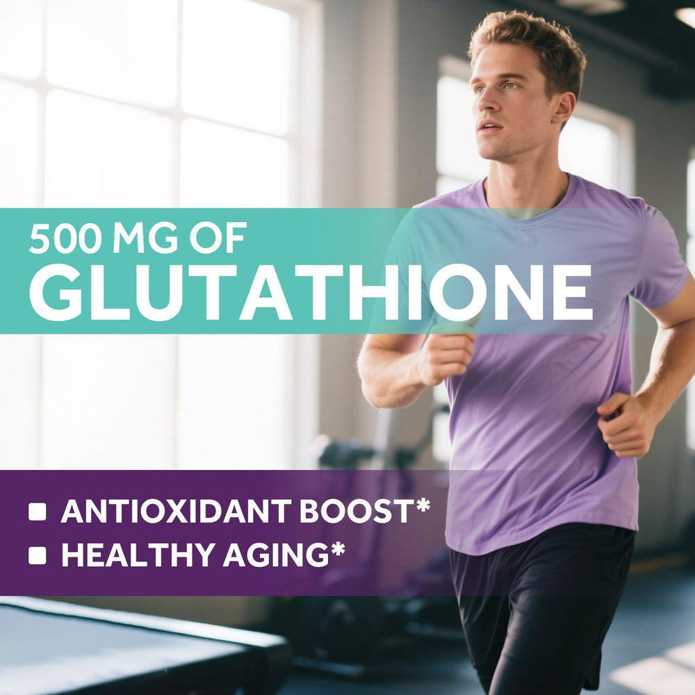 Glutathione supporting immune health and daily energy