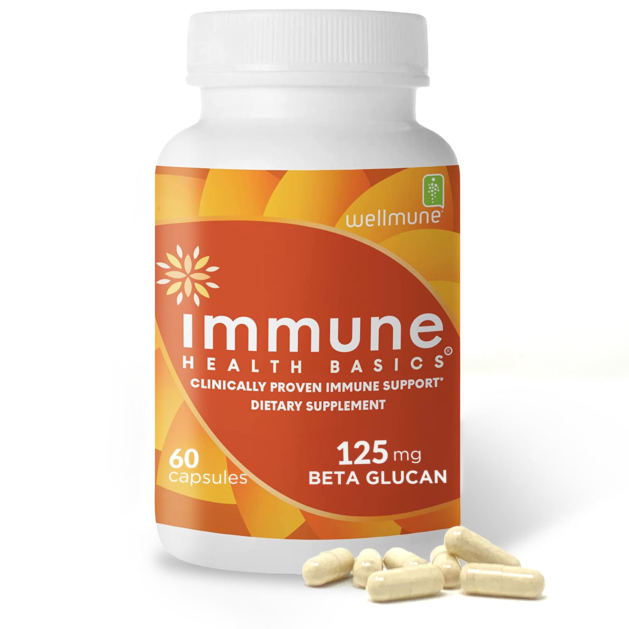 Immune Health Basics bottle with 60 vegan capsules