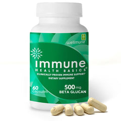 Immune Health Basics Ultra Strength bottle front view for daily immune support