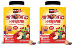 Immune Health Super Chews bottle and packaging for kids