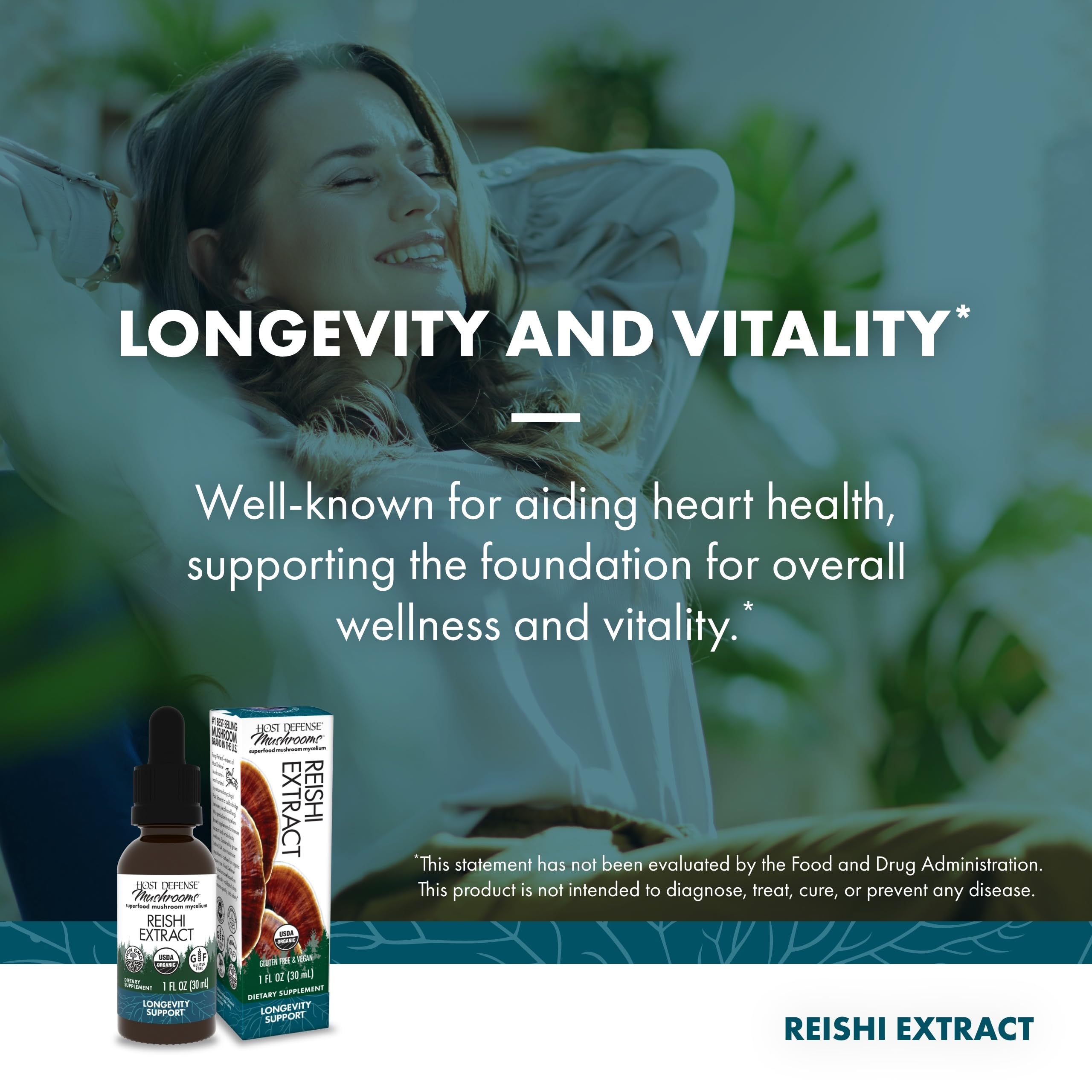 Graphic illustrating immune and heart health support