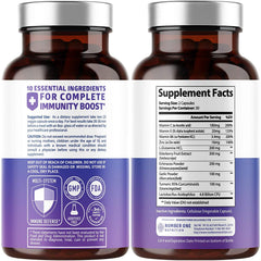 Garlic and turmeric included as immune support ingredients