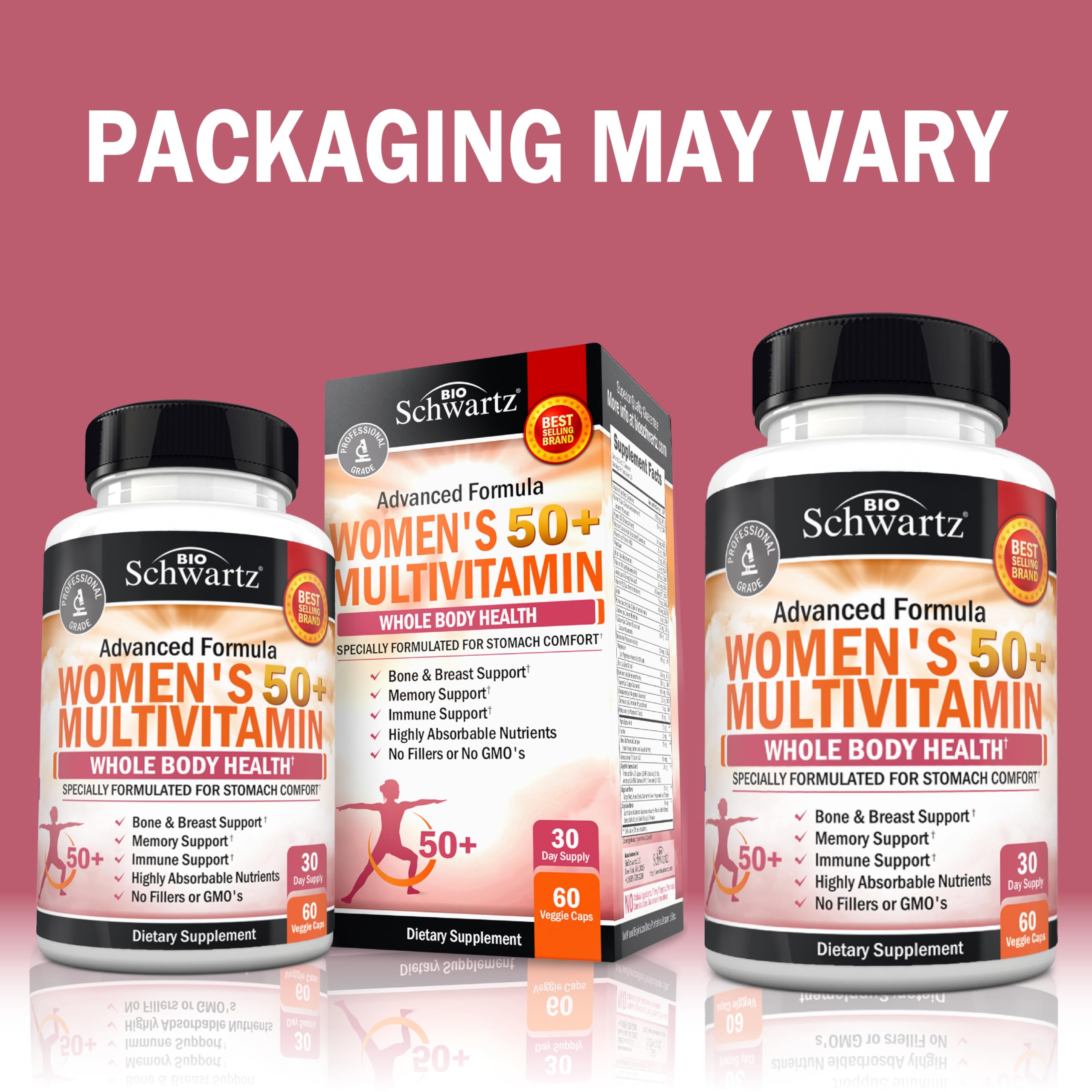Immune support vitamins for women aged 50+