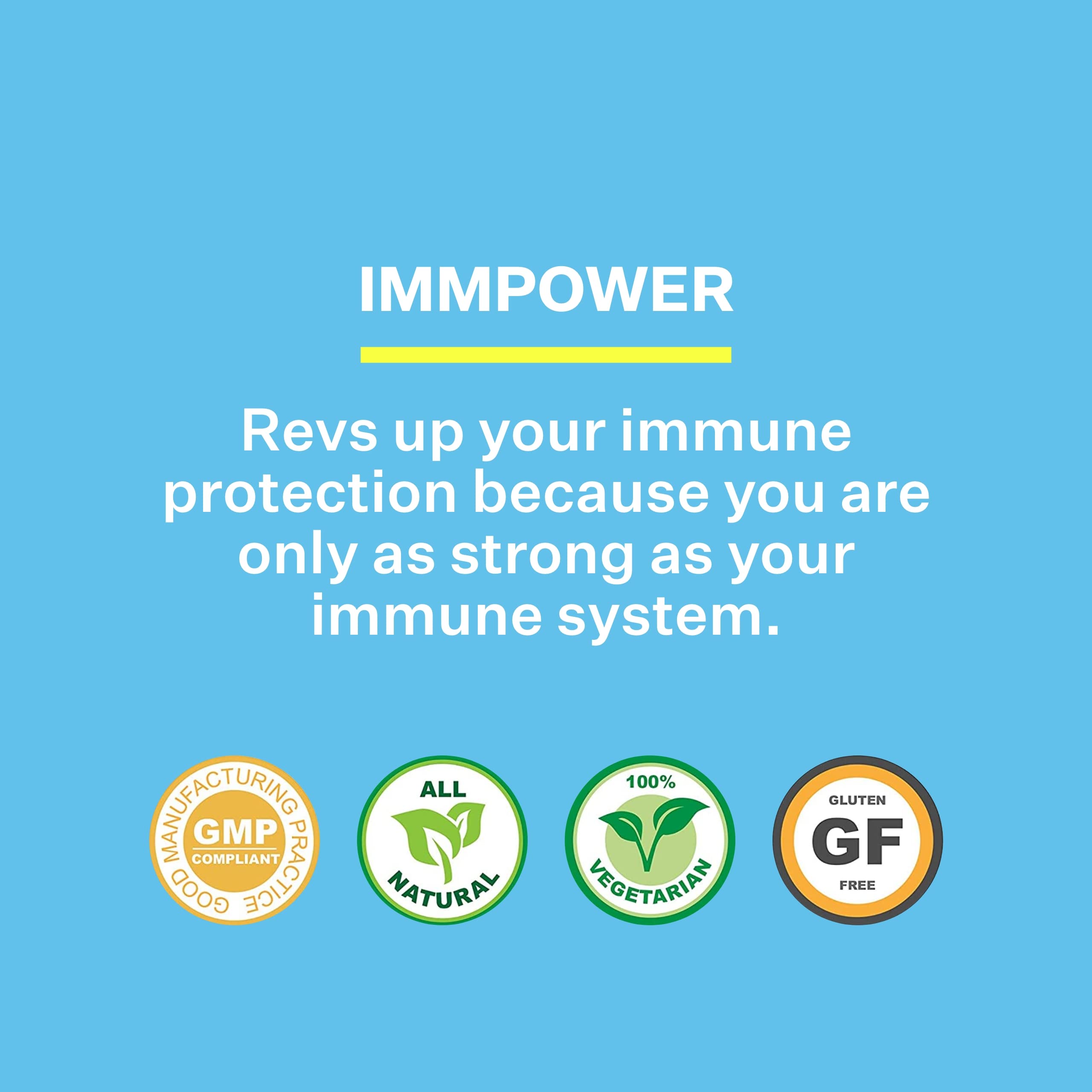 Graphic showing immune support benefits and cytokine activity