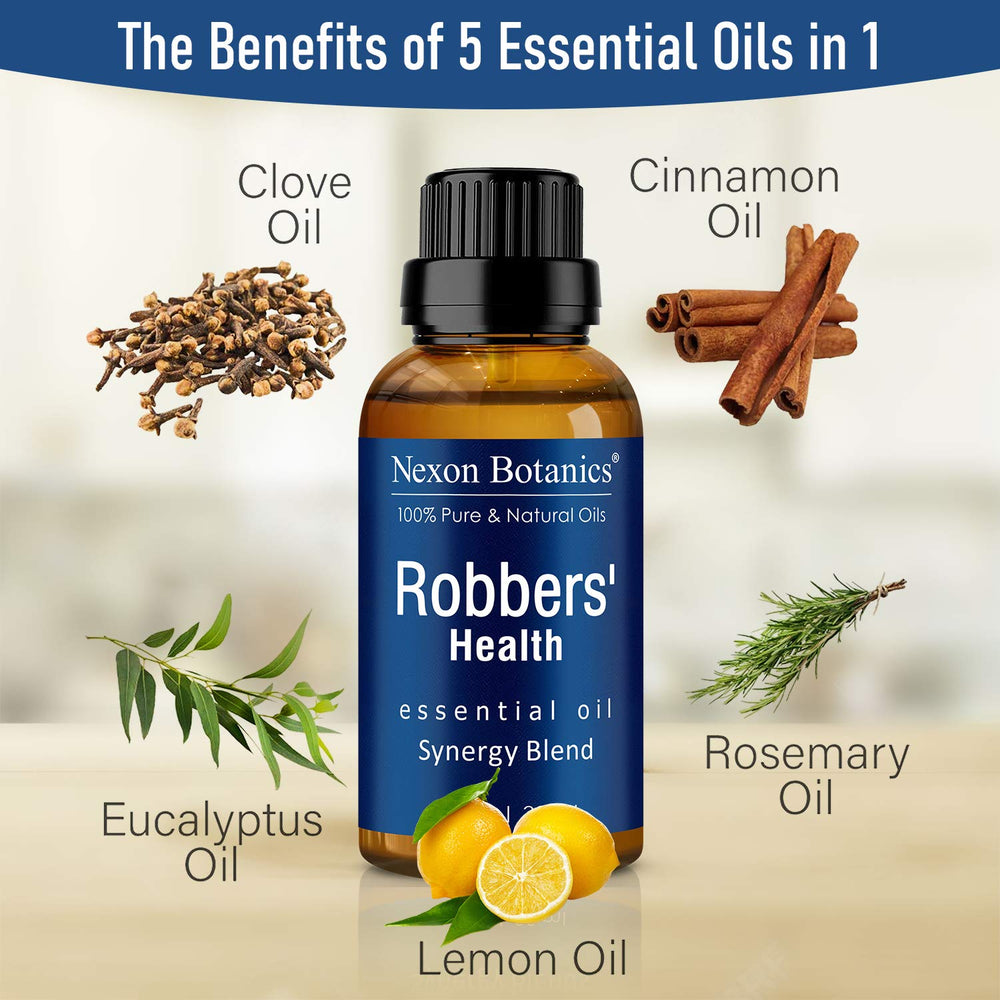 Immunity support with essential oil blend