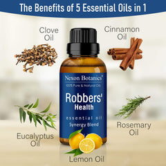 Immunity support with essential oil blend