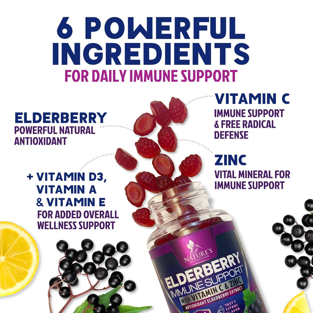 Vitamin C gummy for immune support