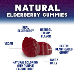 60 gummies per bottle for daily immune support