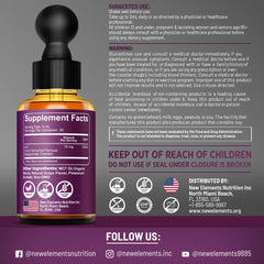 Iron drops providing immune support for adults